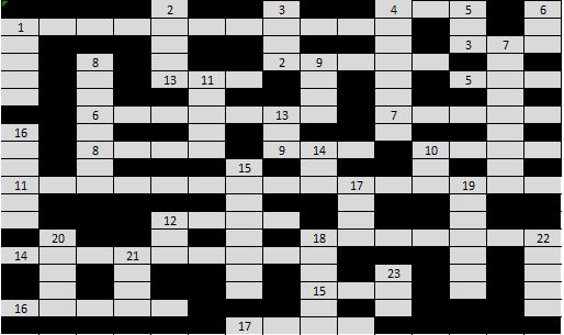 SMS crossword