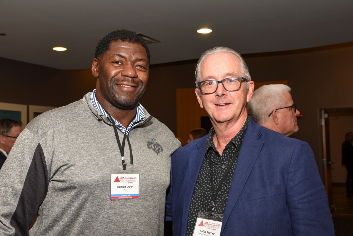 Keith Storey and Roman Oben